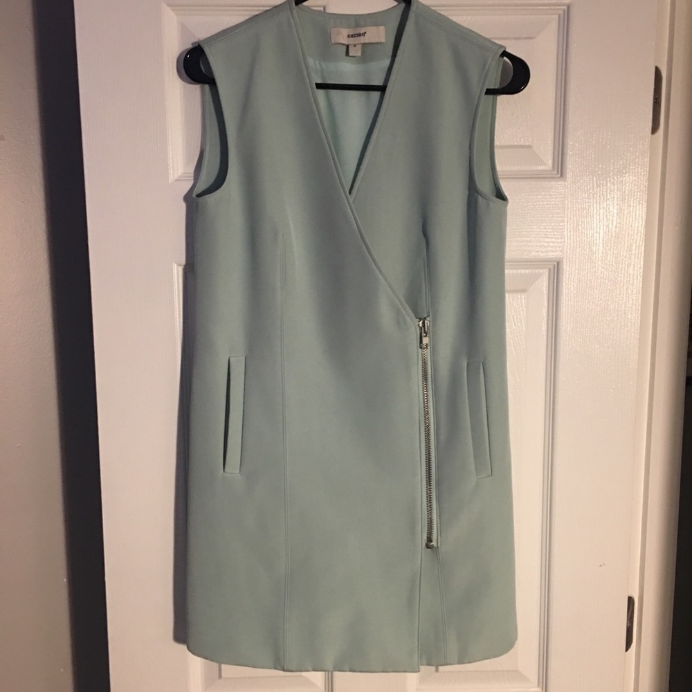 C/MEO Collective Mod teal dress